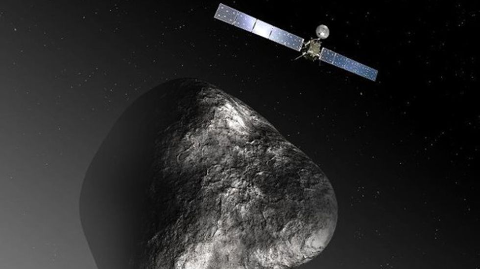 Space probe Rosetta makes historic rendezvous with comet after 10-year chase