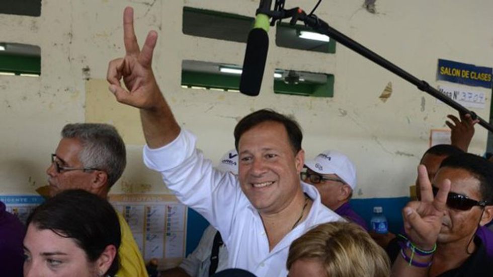Opposition party candidate Varela wins Panama presidency