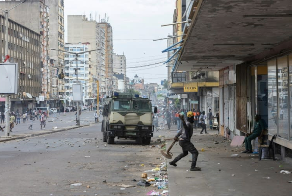 Fresh fury as Mozambique police mow down protester