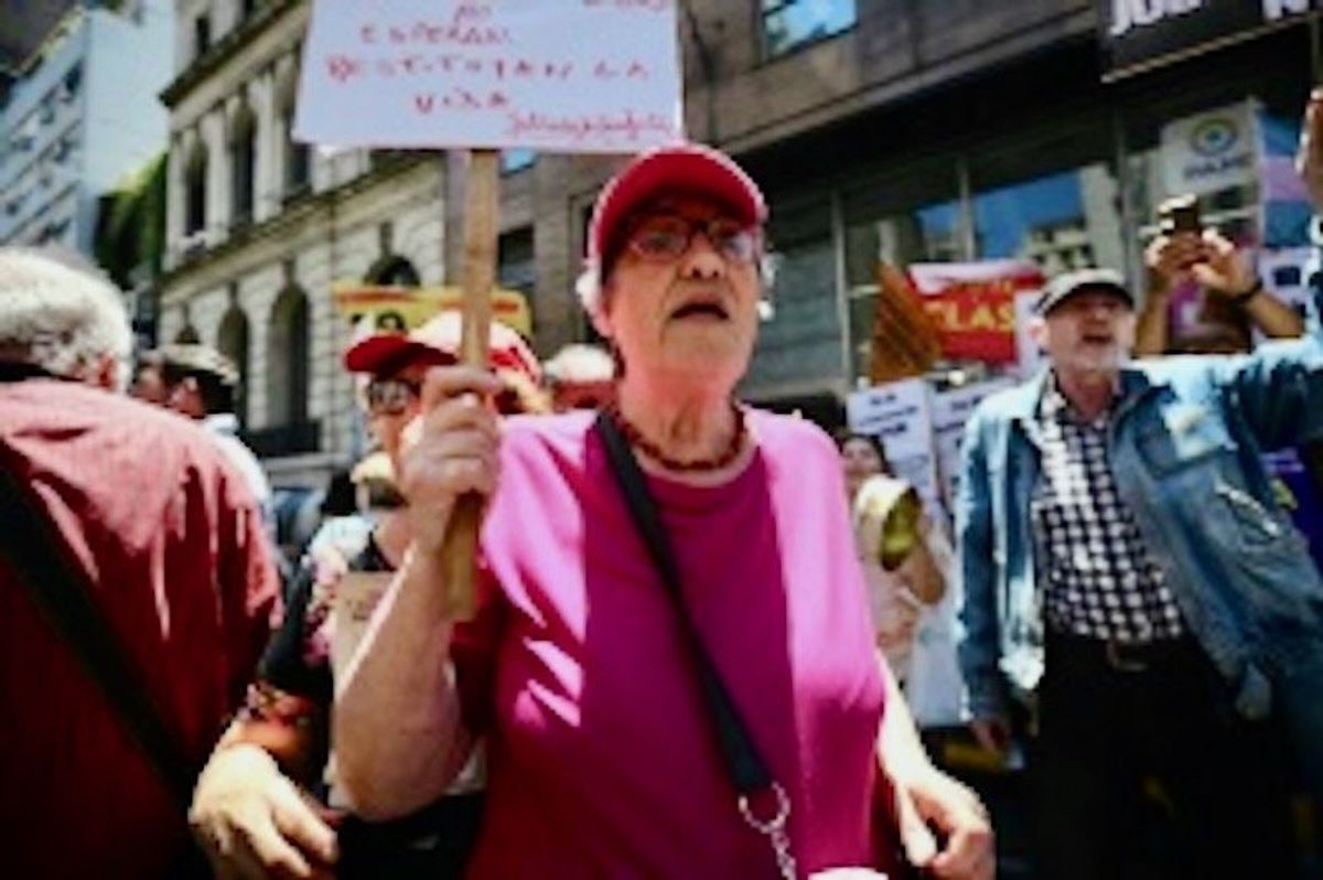 Pensioners the big losers in Milei's world