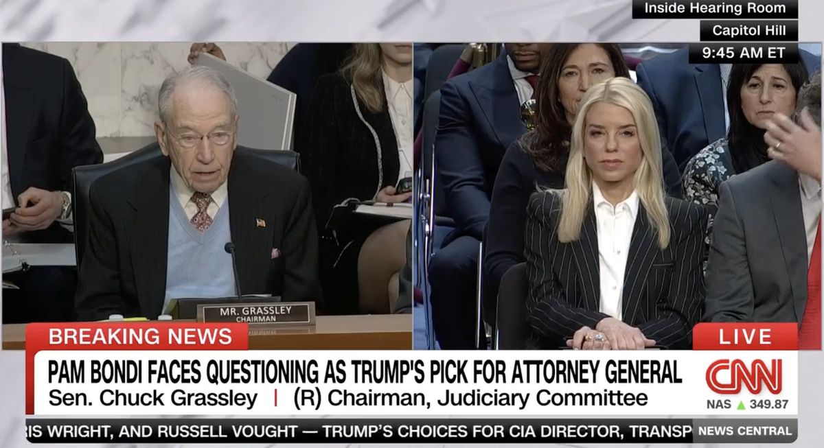 'Orwellian tactics': Senate chair Grassley smears Jack Smith to open Bondi hearing