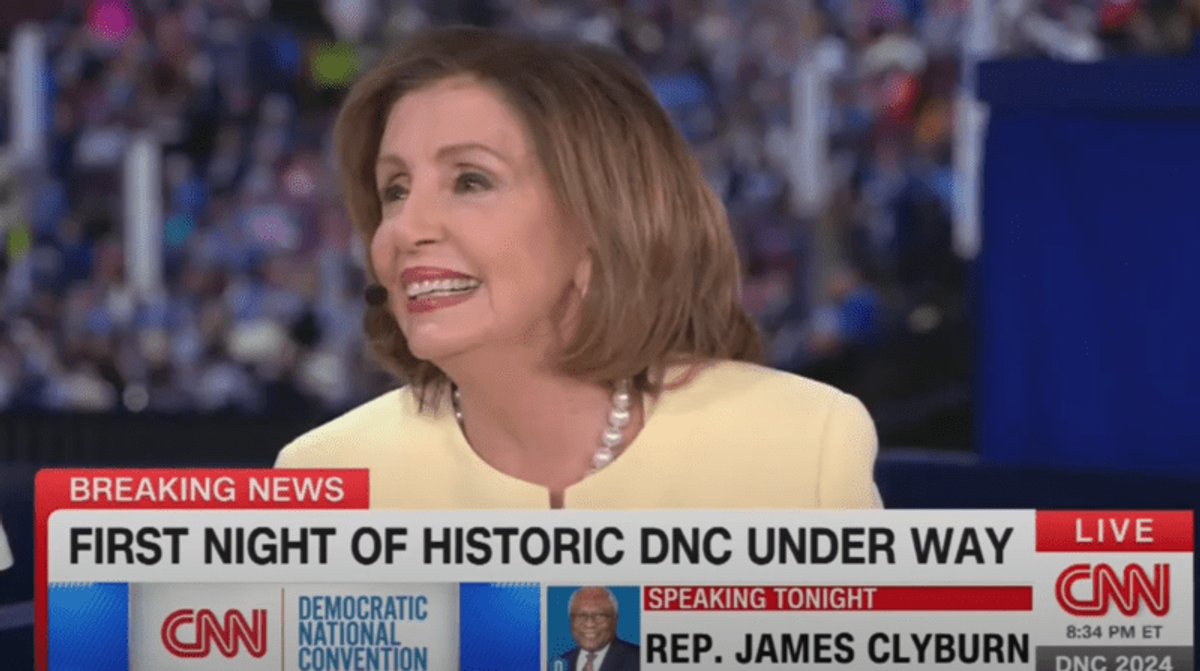 Pelosi explains to CNN her urging of Biden to drop out: I took a 'punch for the children'