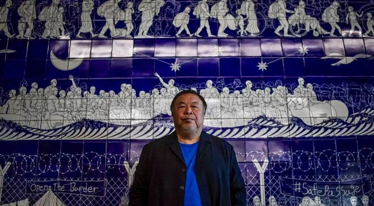 China's Ai Weiwei unveils art exhibit in adoptive Portugal