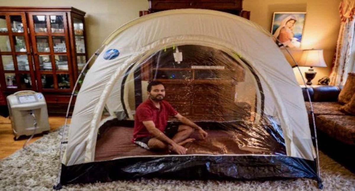 Everest hopefuls 'camp' at home to avoid COVID-19 in Nepal