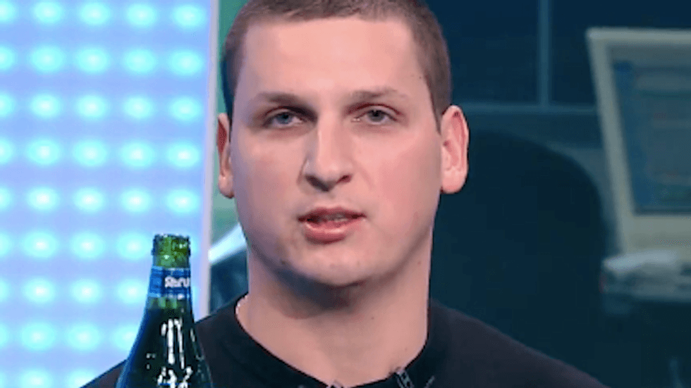 'Rest in peace comrade': Russian investor drinks on-air toast to death of country's financial market