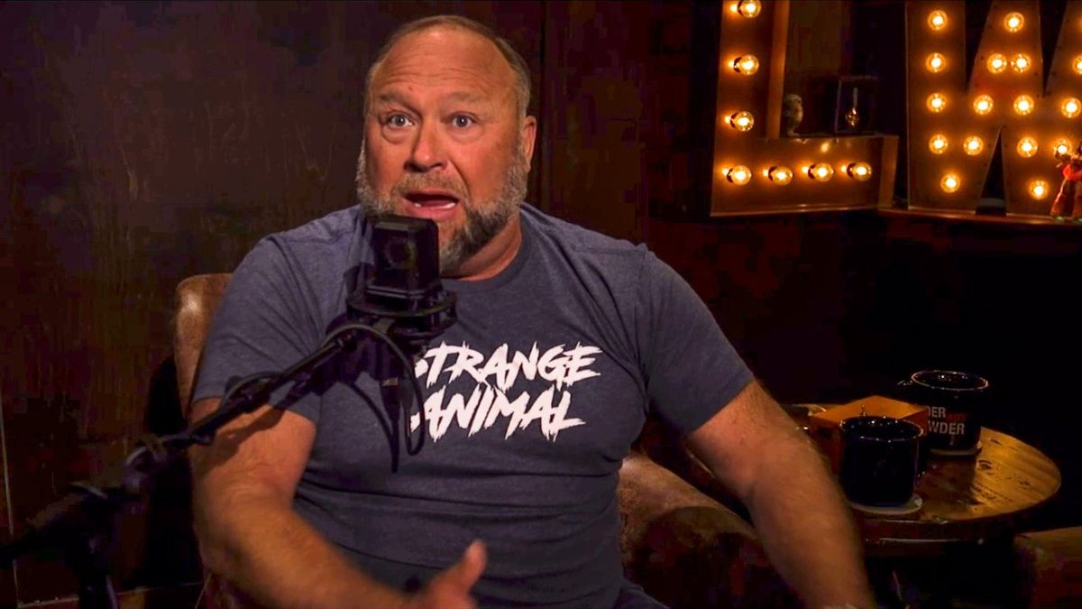 Alex Jones melts down over reparations: 'Some other white person owned slaves'