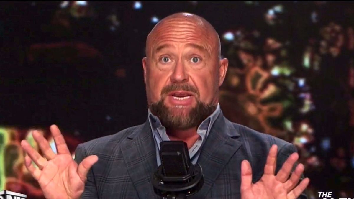 'God wanted me to get that': Alex Jones falsely claims LeBron James 'fled the country'