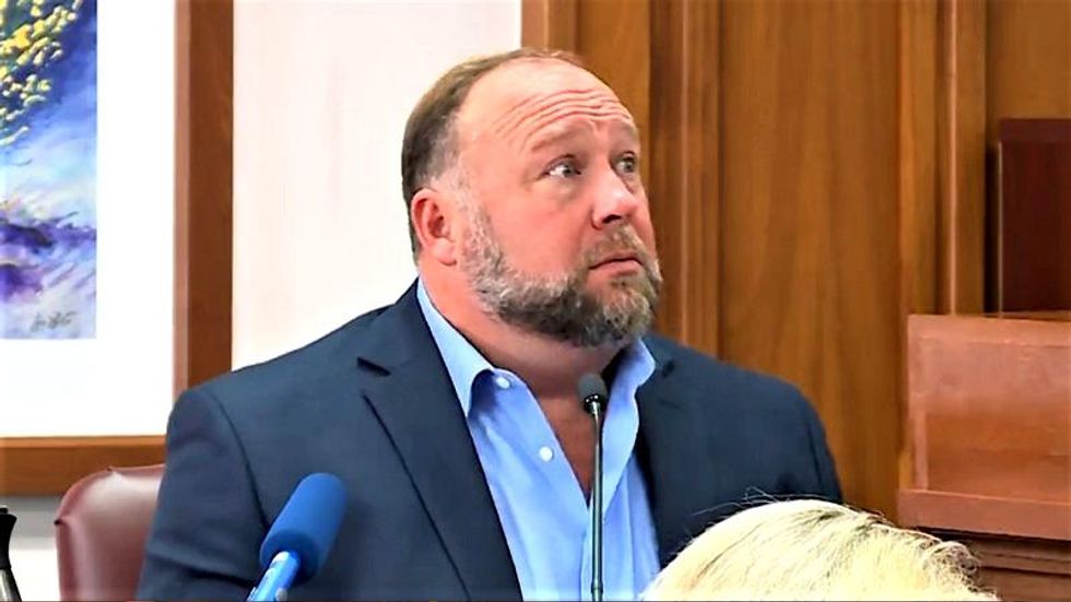'Are we in China?': Alex Jones tells parents he 'won't apologize' for thinking Sandy Hook 'might have been staged'