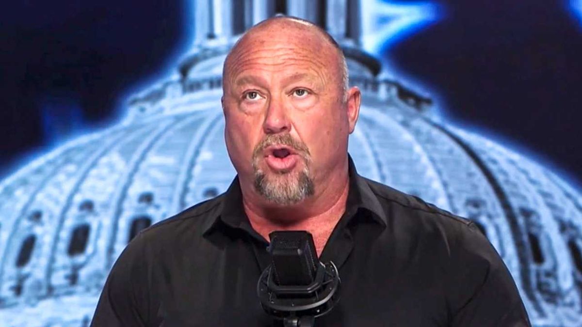 Alex Jones unloads racial tirade on 'rat-like' Dem: 'A slave masterpiece of filth'