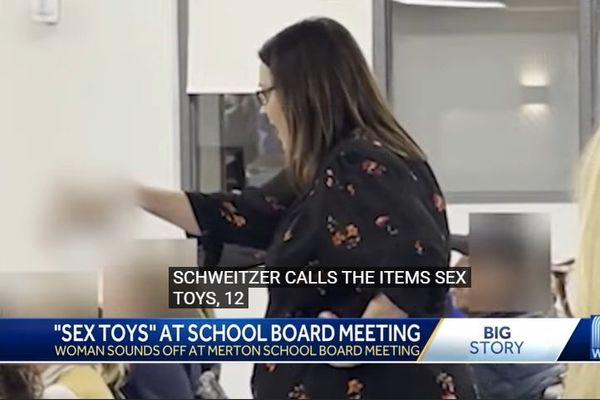School board meeting takes a bizarre turn as conservative activist whips out 'sex toys'