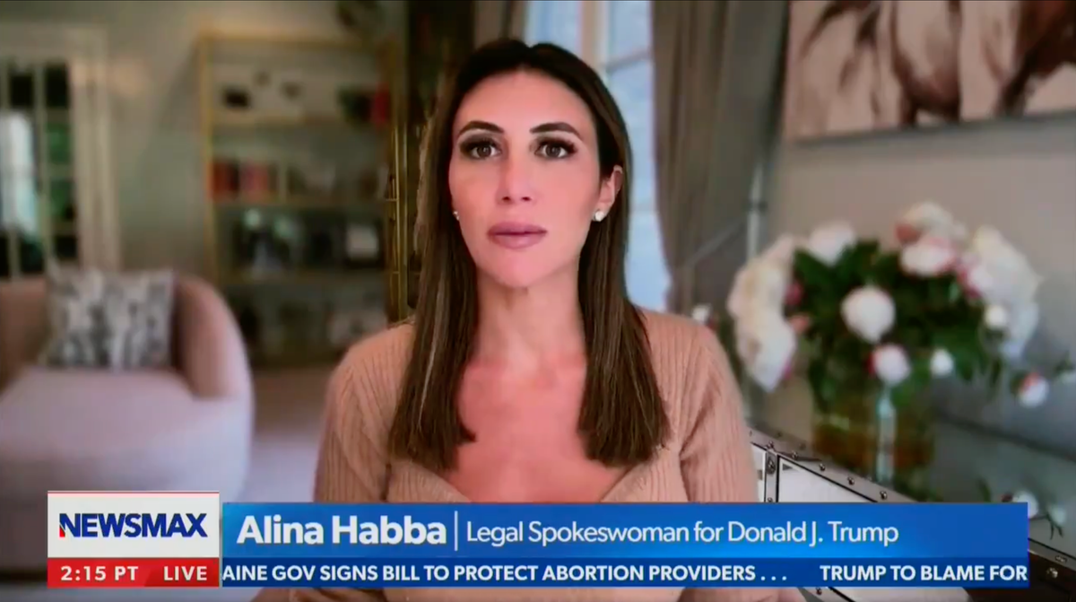 'Honey hush': Alina Habba skewered for claiming judges try to make her look incompetent