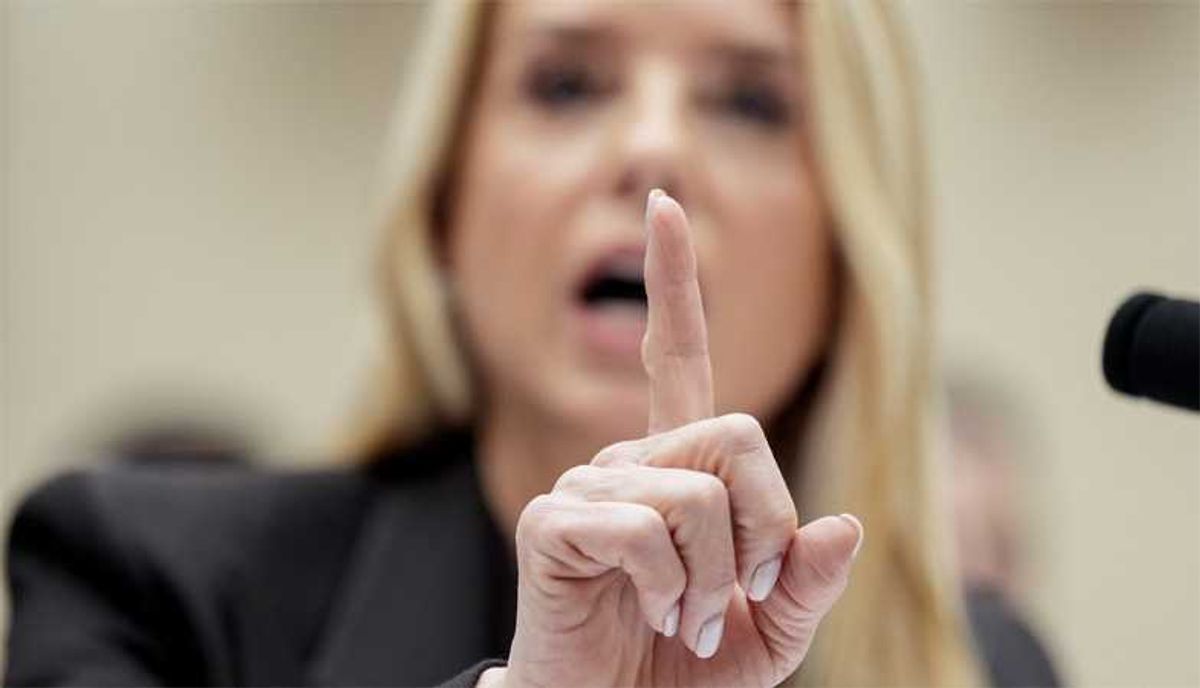 Bondi's scramble to blame Blanche for Epstein debacle undermined by ex-DOJ official