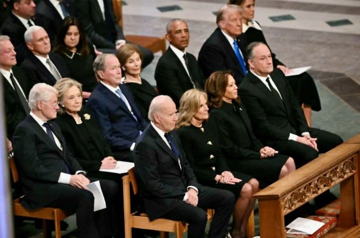The U.S. 'Presidents Club' convenes to honor Carter