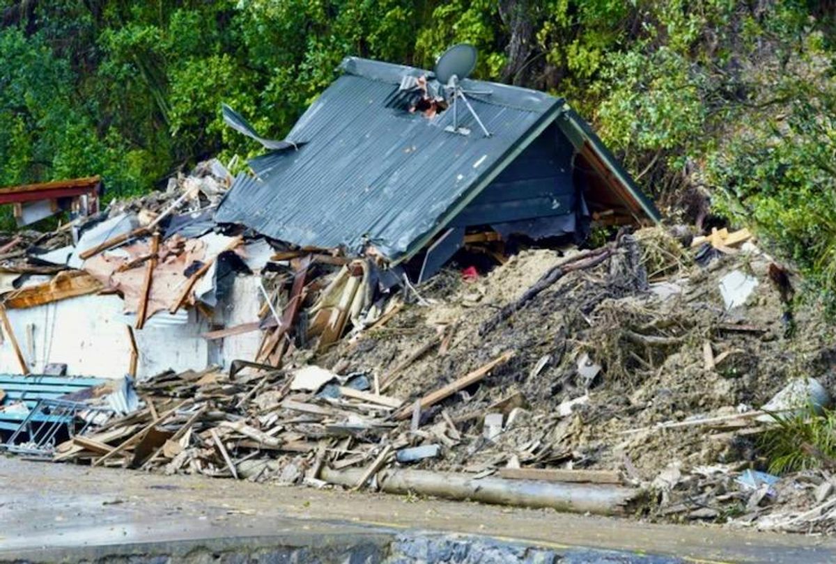 Flights grounded, power cut as storm lashes New Zealand