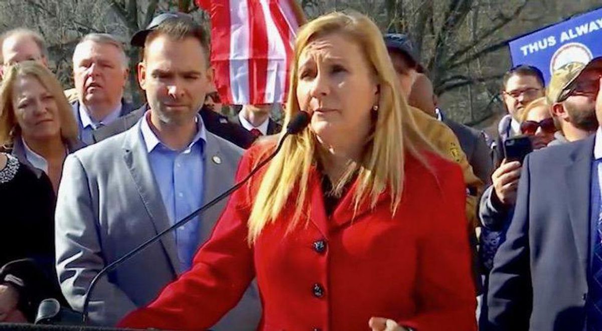 'Two-faced' Glenn Youngkin thrashed by Washington Post for using 'beyond the pale' Amanda Chase on campaign trail