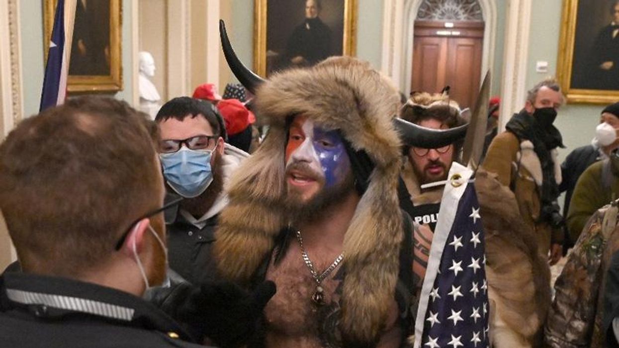 Horned Capitol insurrectionist starving in jail because he lacks organic food: his mom