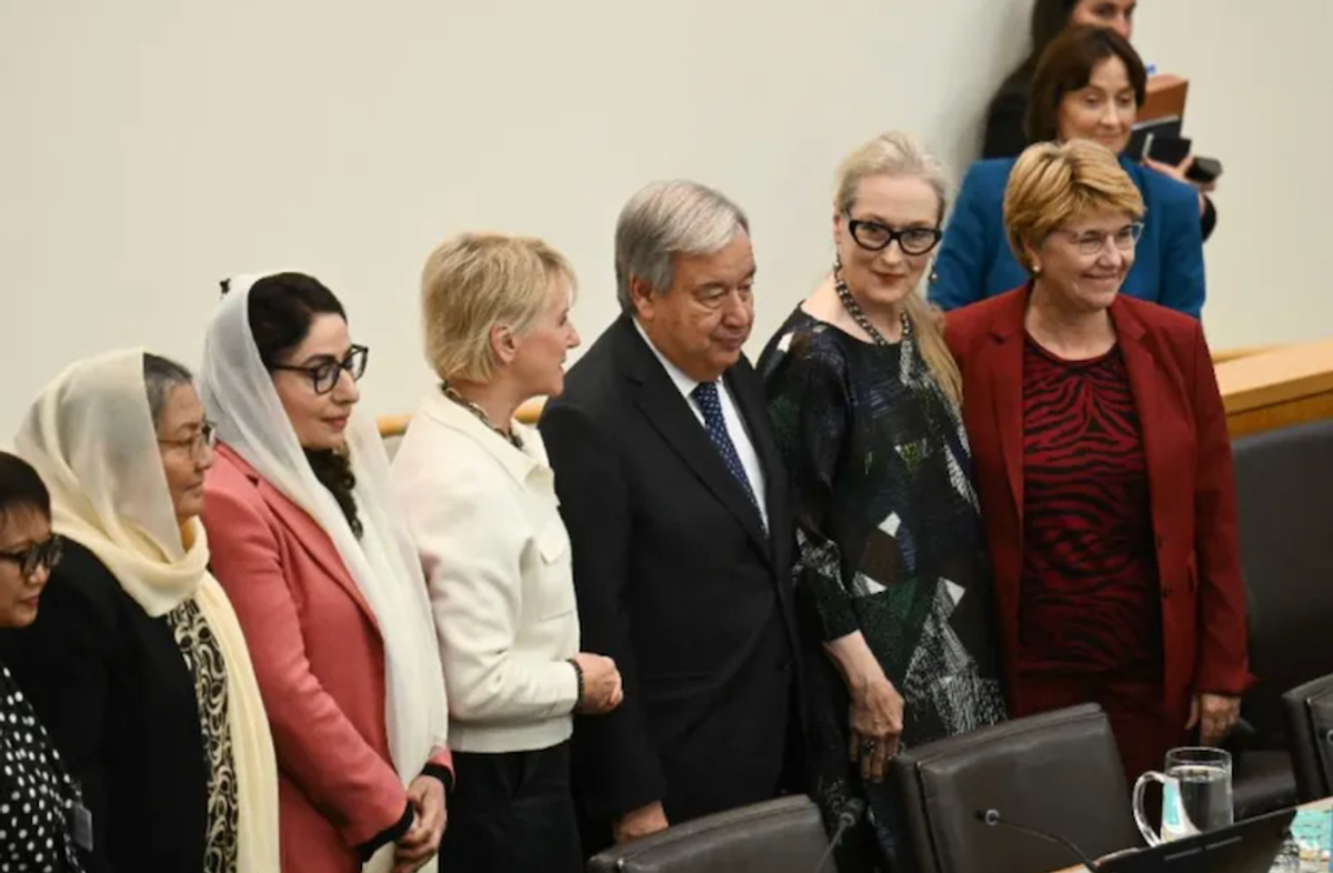 Meryl Streep says a 'squirrel has more rights' than an Afghan girl