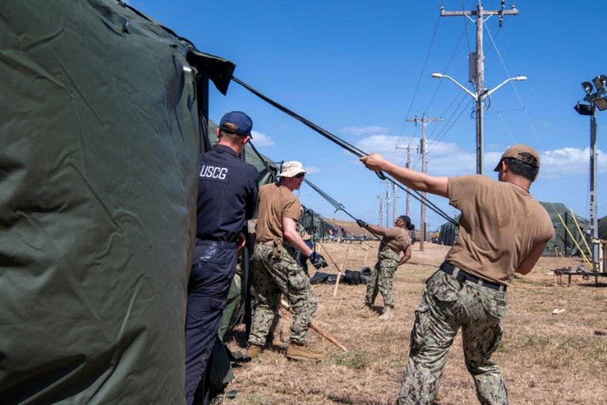 Pentagon says 10 'high-threat' migrants being held at Guantanamo