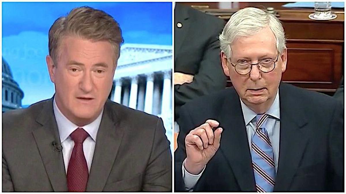 MSNBC's Morning Joe delivers epic fact-check to Mitch McConnell's filibuster defense