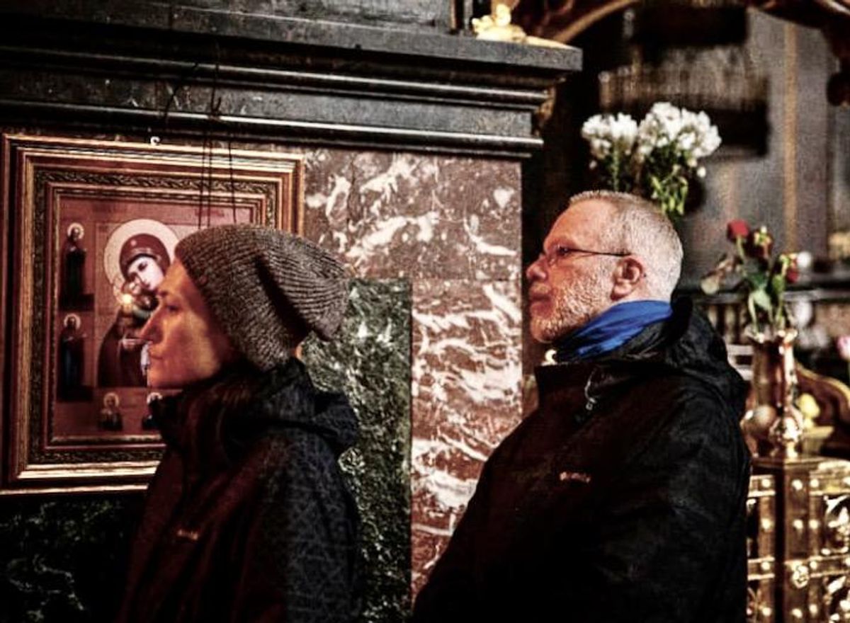 'It's home now': Defiant US couple stick in Kyiv