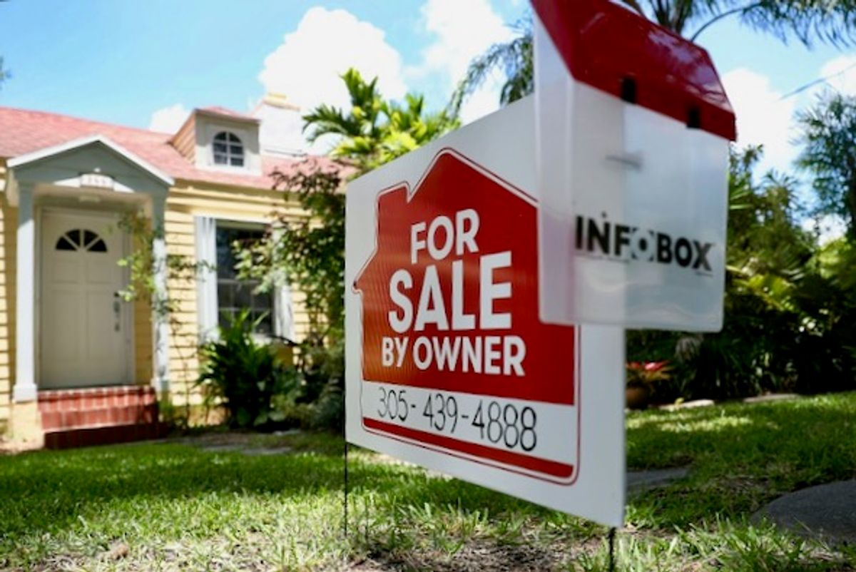 US home sales drop for record ninth straight month on high prices