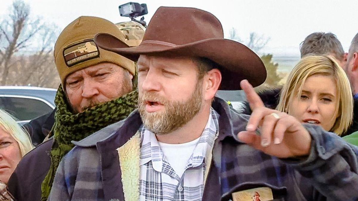 Ammon Bundy has amassed an army of over 50,000 as he looks for his next battle in a religious war