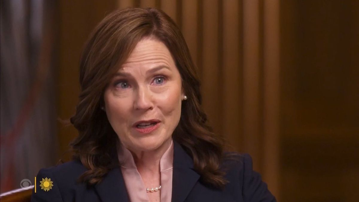 Amy Coney Barrett 'can't answer' if Trump has the 'right to do anything' as president