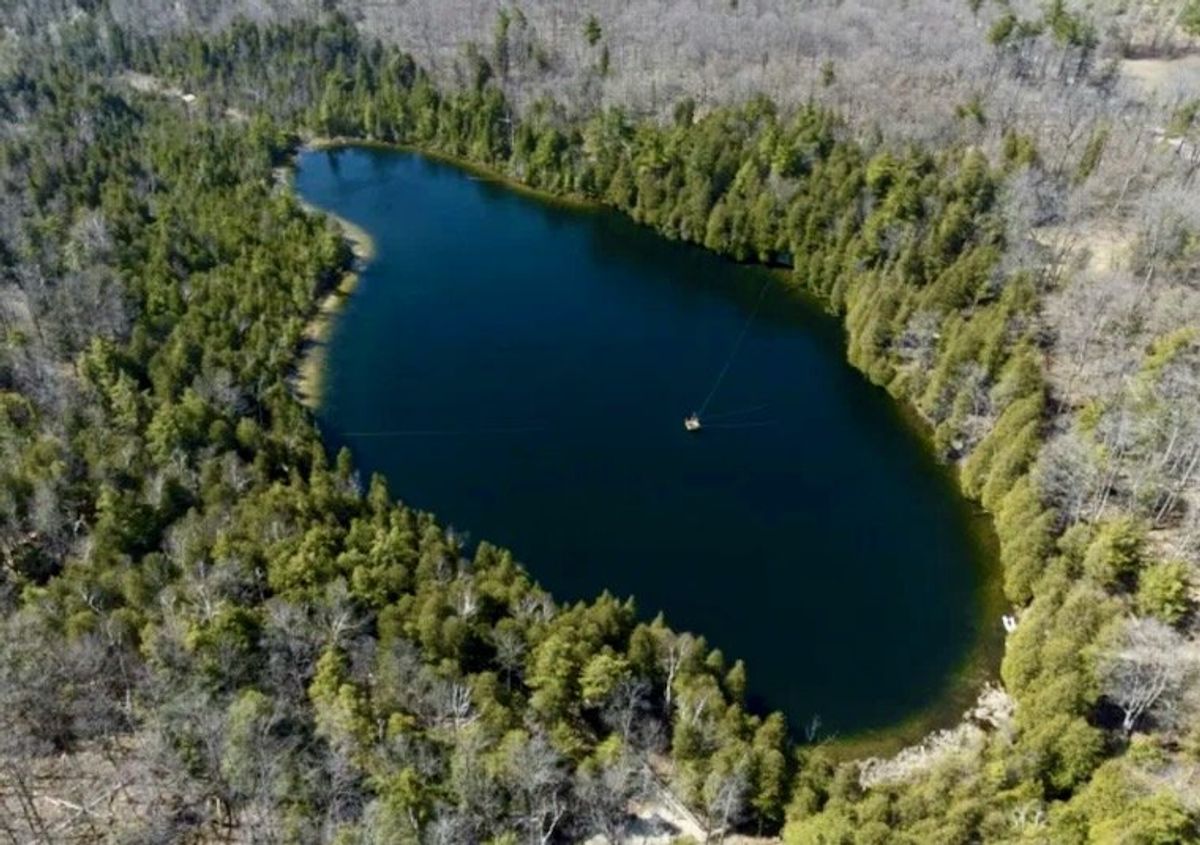 To track human impact on Earth, scientists probe Crawford Lake