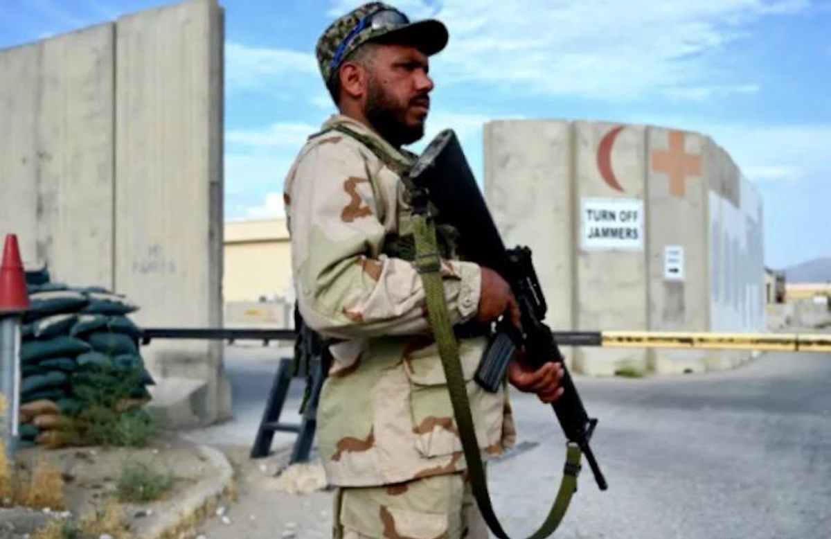 Pentagon defends secretive exit from Afghan airbase