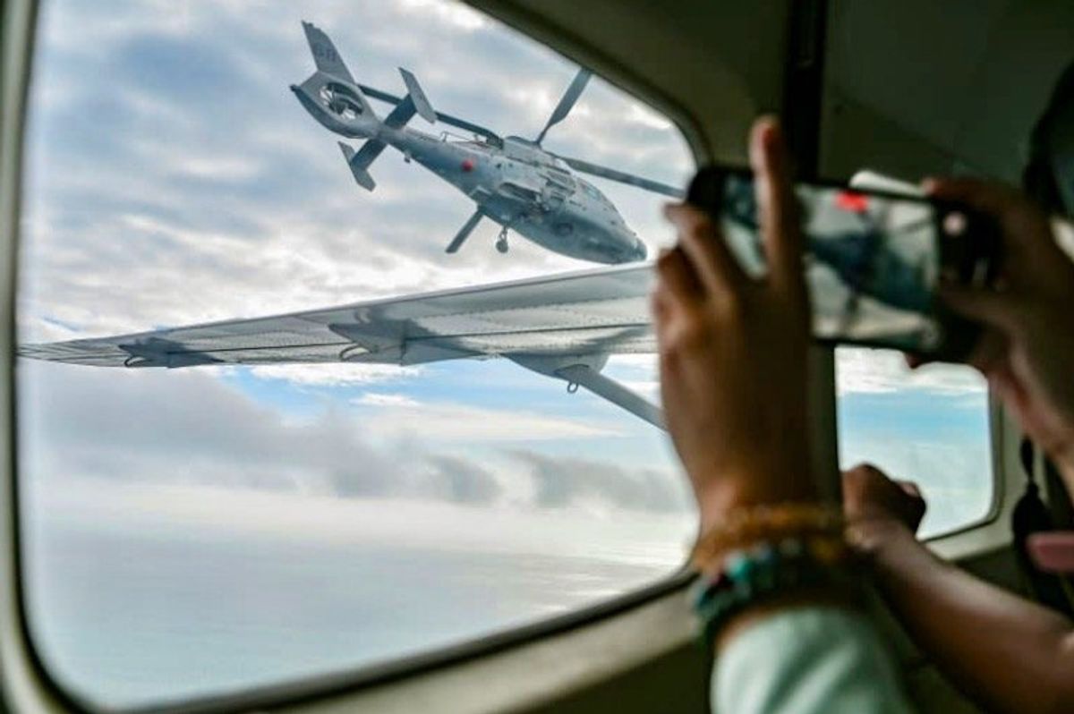 Philippine Coast Guard slams 'dangerous' China helicopter maneuvers