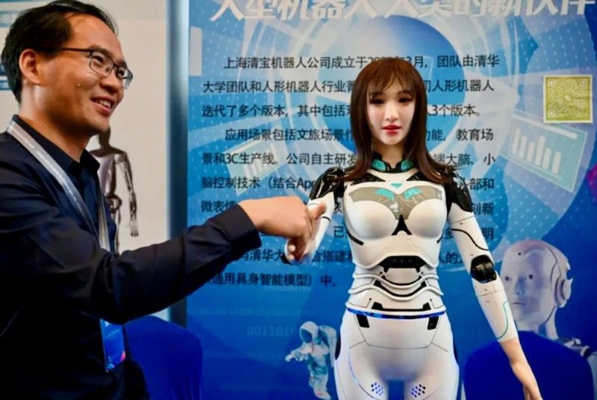 Chinese robot developers hope for road out of 'uncanny valley'