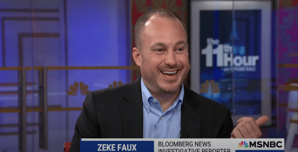'Sorry!' MSNBC host drops profanity discussing Trump's self-described 'dirtbag' partner