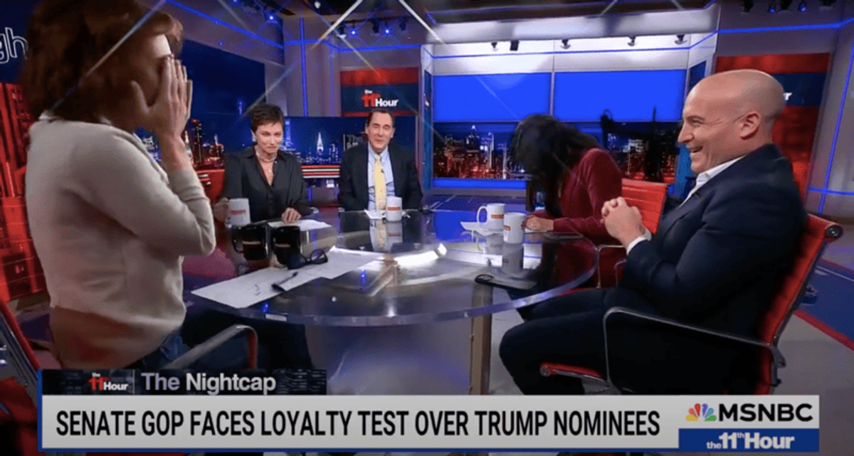 'Bad choice of words': MSNBC panel bursts into laughter over Gaetz remark
