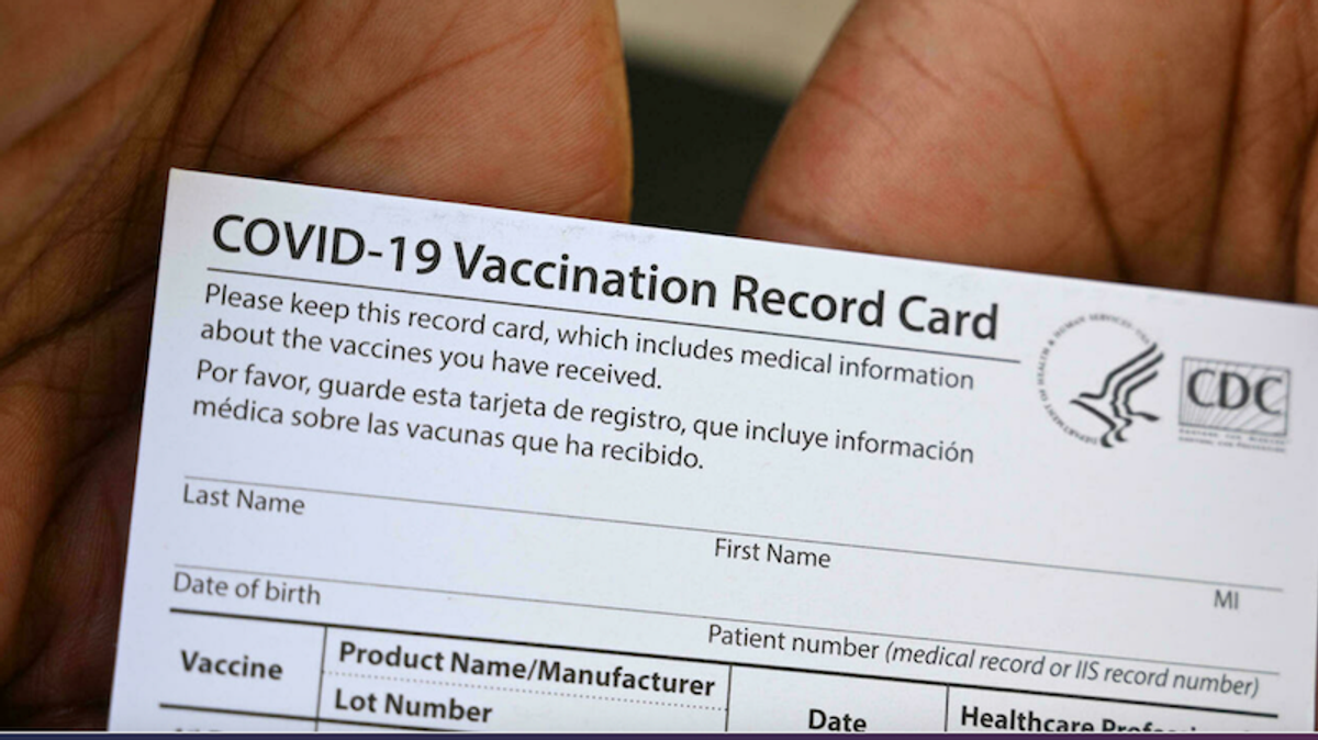 US pharmacist arrested for selling vaccine cards on eBay