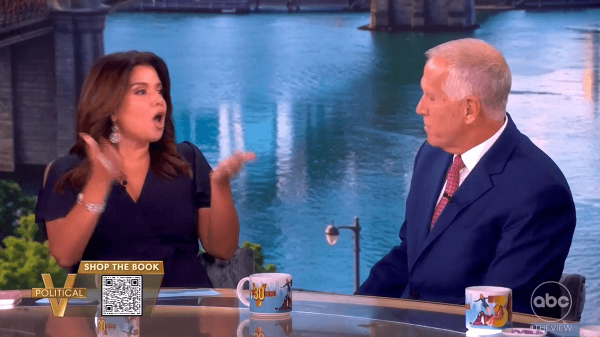 'Oh, come on!' GOP senator shouted down on 'The View' over Don Jr.'s wedding oligarch