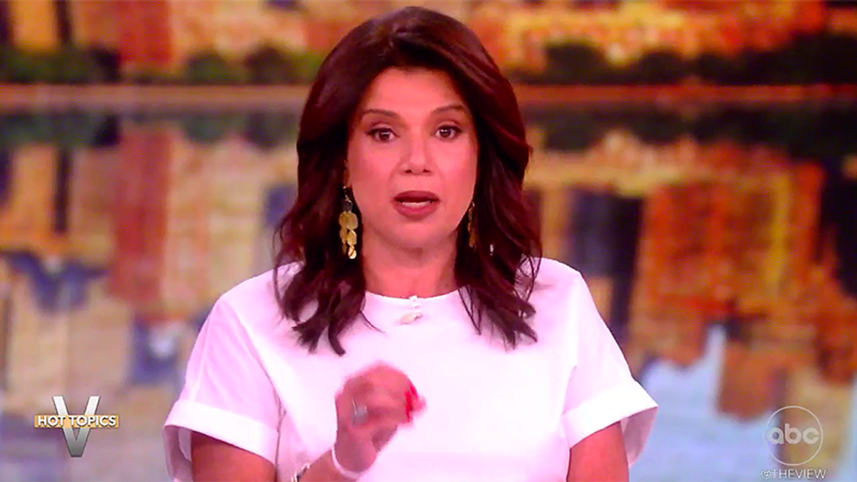 'Putting a target on all our backs': The View's Ana Navarro hammers Trump's new incitement