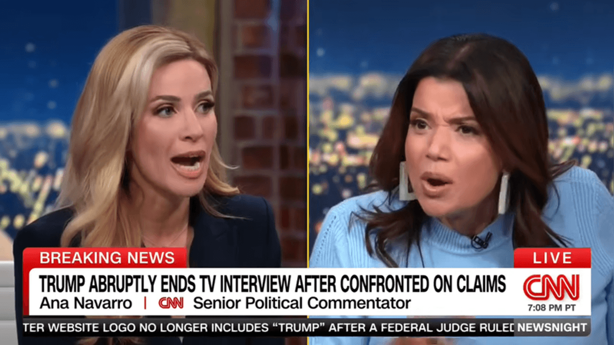 Ana Navarro snaps at ex-Trump official over attacks on women: 'Have you no shame?'