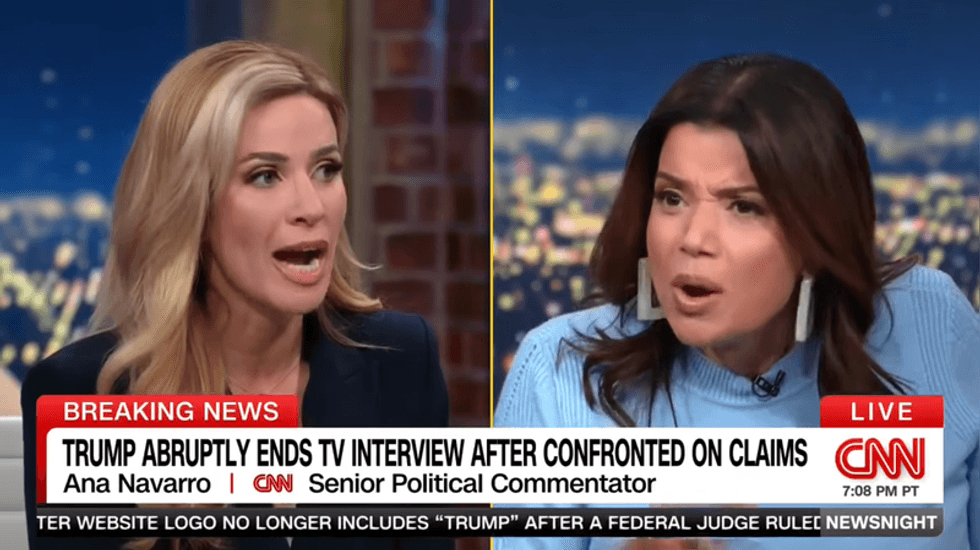 Ana Navarro snaps at ex-Trump official over attacks on women: 'Have you no shame?'