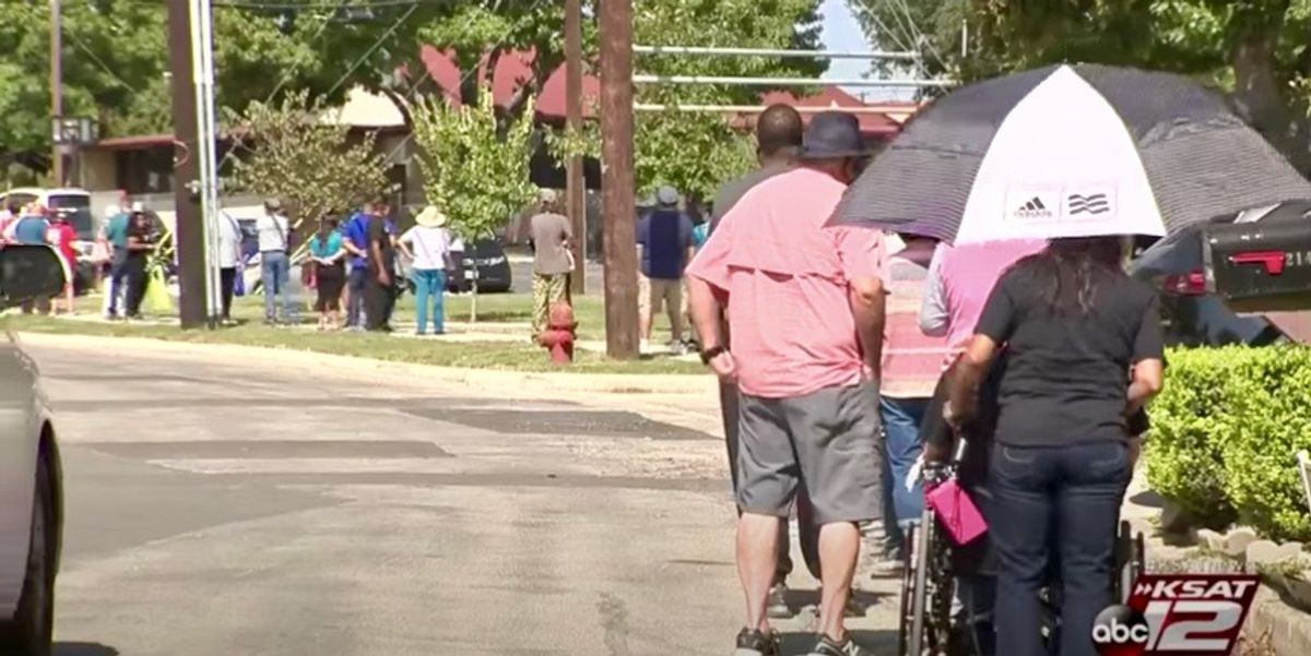 Georgia setting records for early voting as lawsuits challenging elections play on