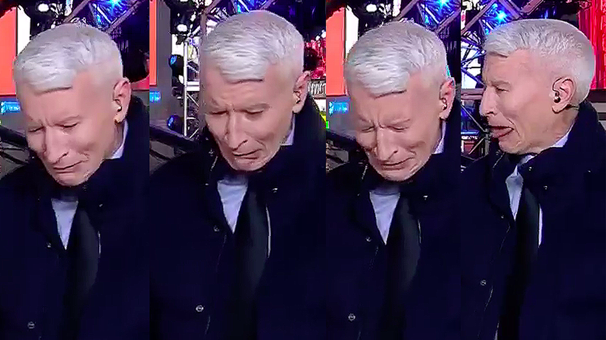 Anderson Cooper Tequila Shot