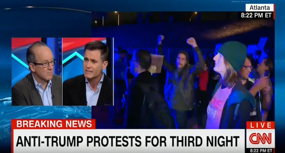Trump surrogate sings Frozen's 'Let it go' to protestors — because he's 'the next great president'