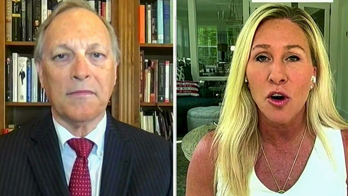 'We don't know': Andy Biggs and Marjorie Taylor Greene admit they can't find 'tapes' implicating Biden