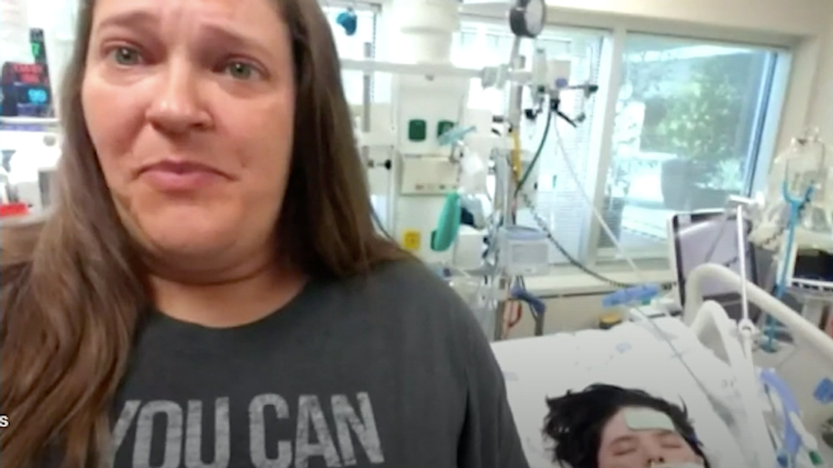 This mother thought COVID-19 was ‘was just like the flu’ – now her unvaccinated teenage daughter is struggling to survive