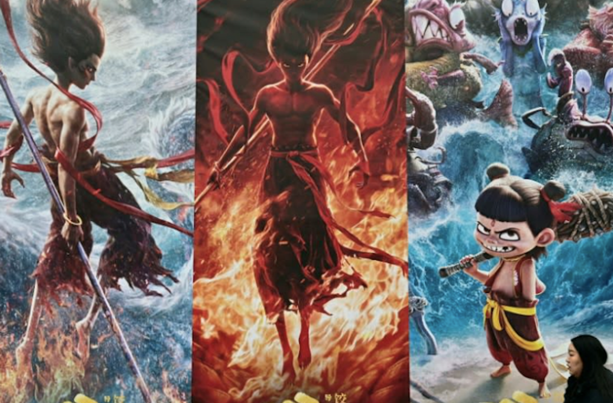 Chinese animated blockbuster breaks records, prompts patriotism