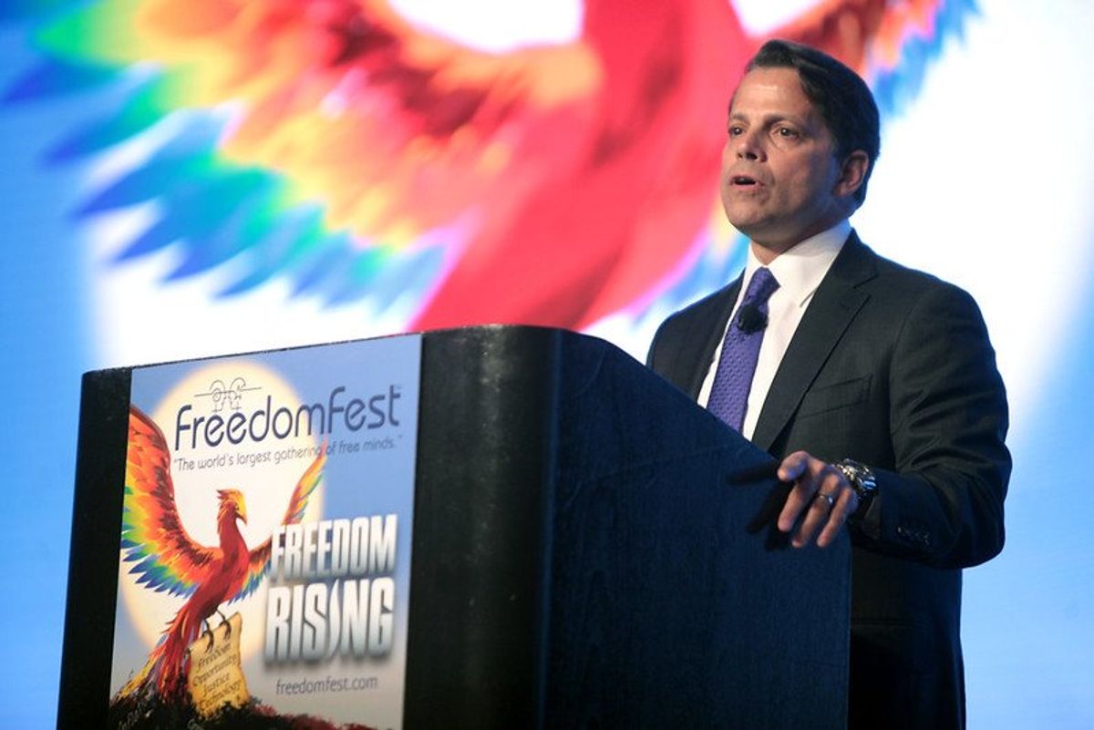 'The change we need': Anthony Scaramucci shreds 'incompetent' Trump as he endorses Harris