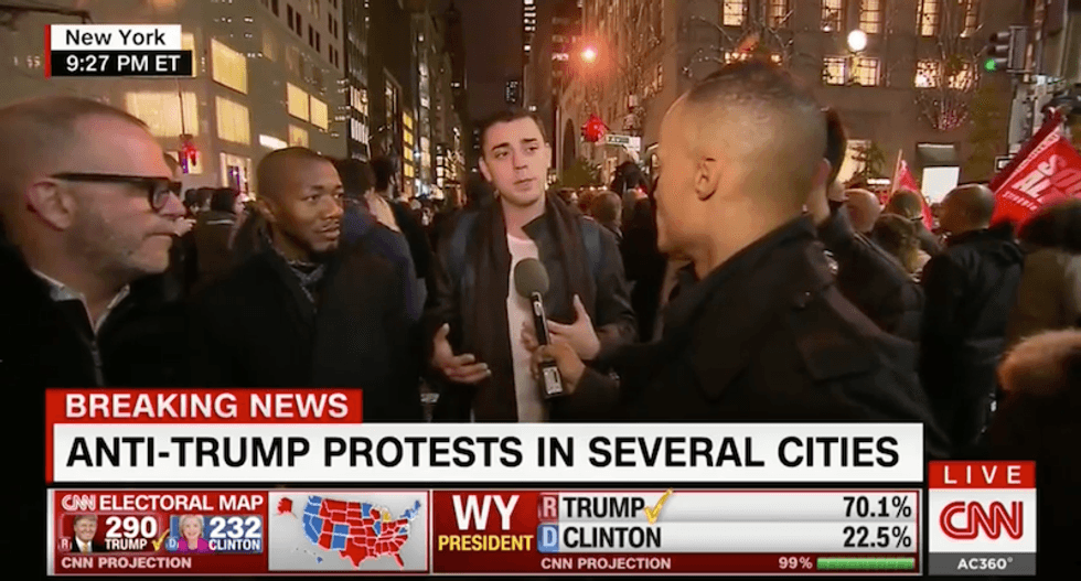 'We can do a lot with few people': Group pledges 'widespread civil resistance' at Trump inauguration