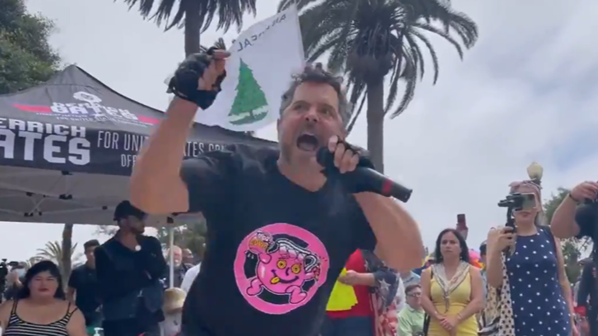 'Sharpen your knives! Get your guns!' Anti-vax extremist threatens to track down Los Angeles City Council members