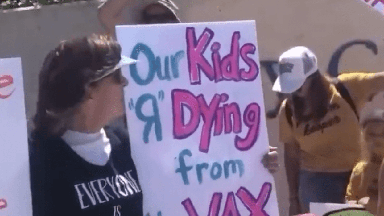 'I can't wait to be fired!' Anti-vax protester boasts of plan to sue employer after she defies vaccination mandate