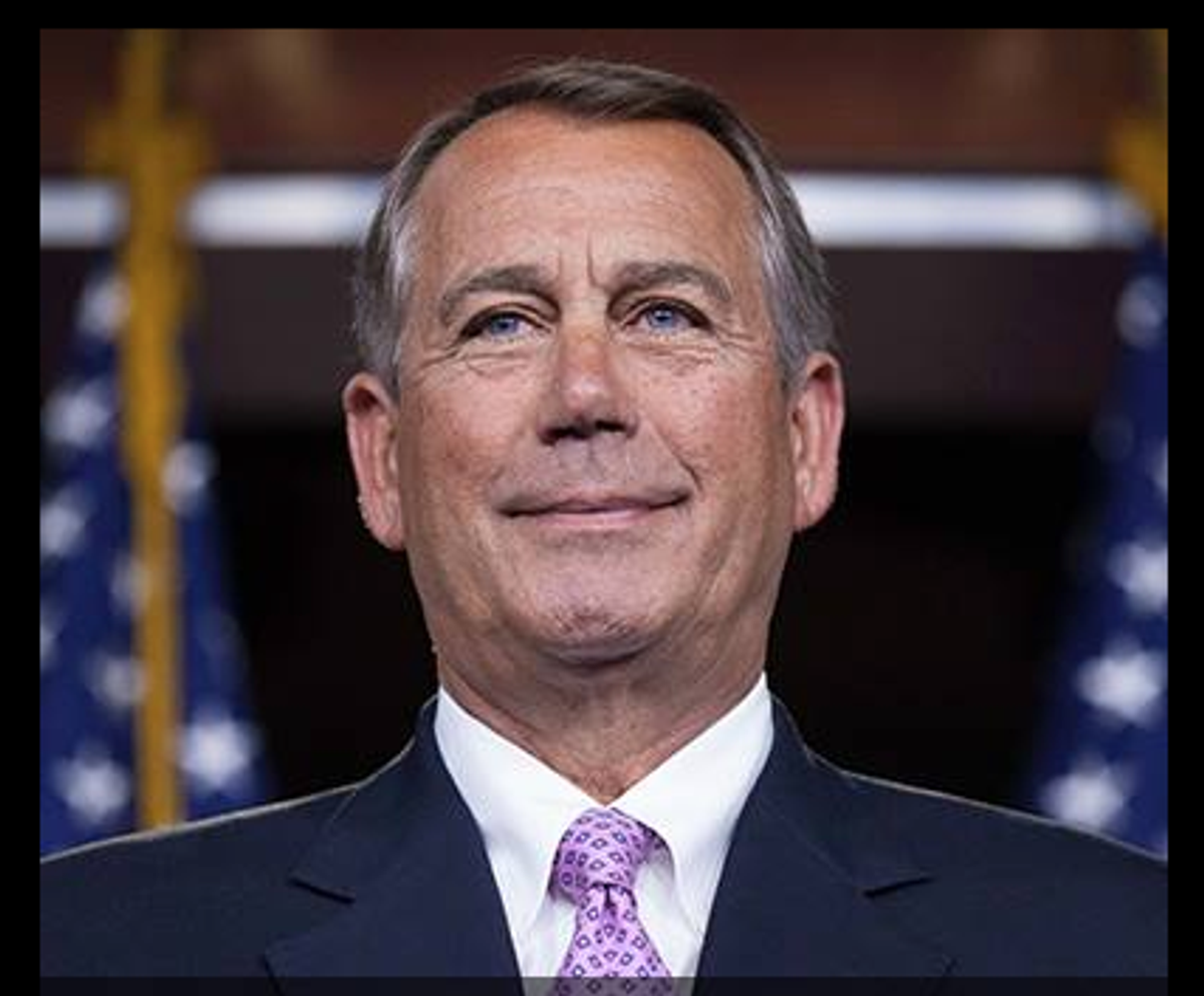 Boehner says 'blame the wine' for his profane advice on what Ted Cruz should do to himself: report
