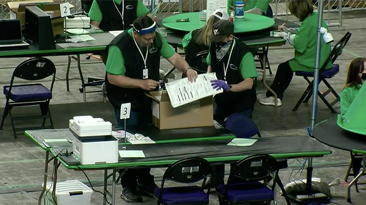 Even right-wing media are slamming Arizona's bizarre 'election audit'